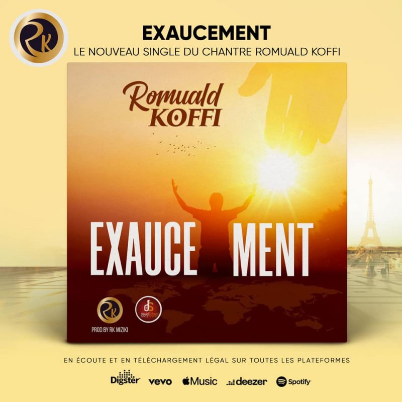 "Exaucement", le nouveau titre gospel de Romuald Koffi