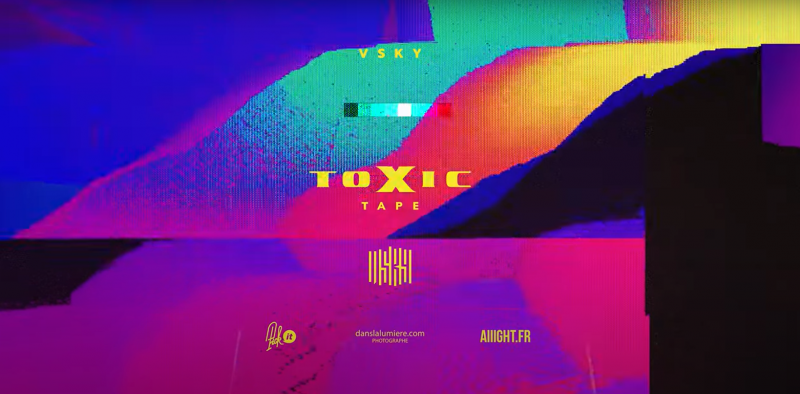 Vsky revient avec un nouvel EP : Toxic ! 